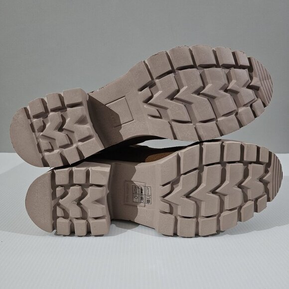 NEW Dolce Vita Hawk H20 Ankle Bootie Womens 10 Brown Suede Chelsea Waterproof - Picture 11 of 14